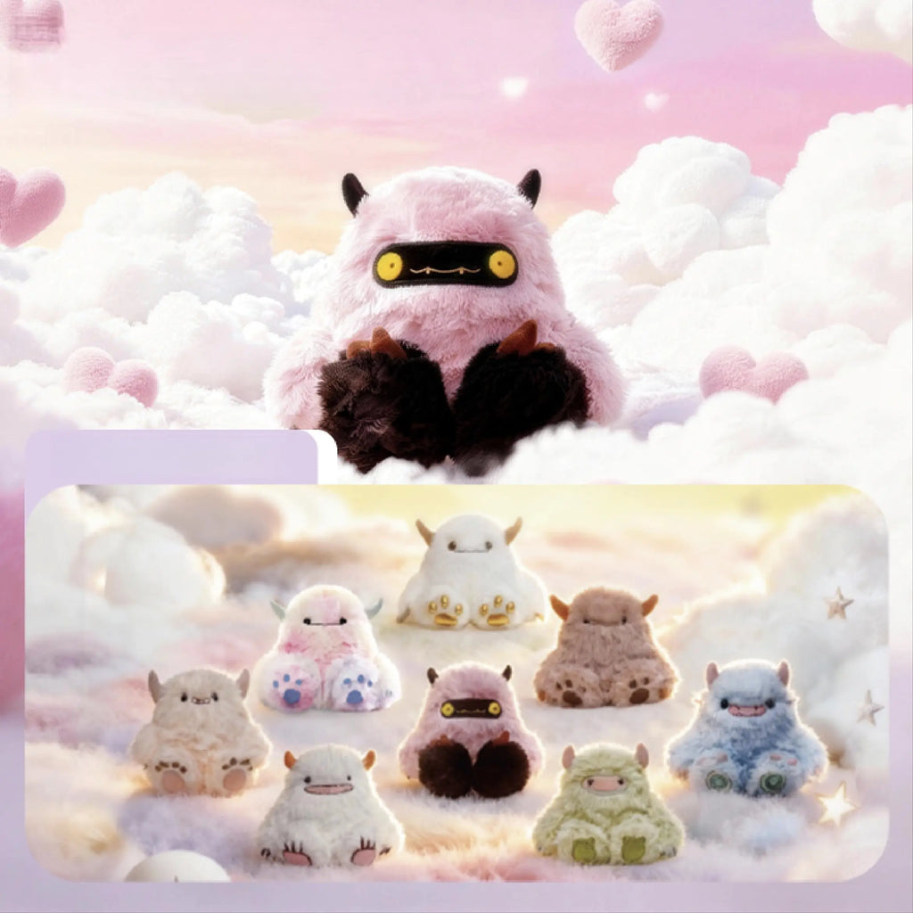 Dundun Monster Family Series pendant plush