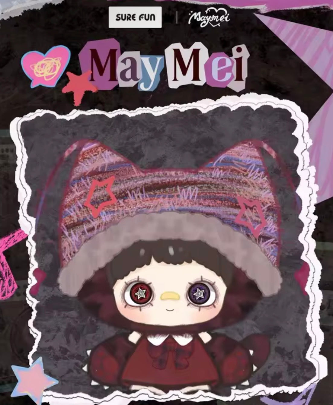 MayMei Kitten Academy Series Plush
Pendant Blind Box