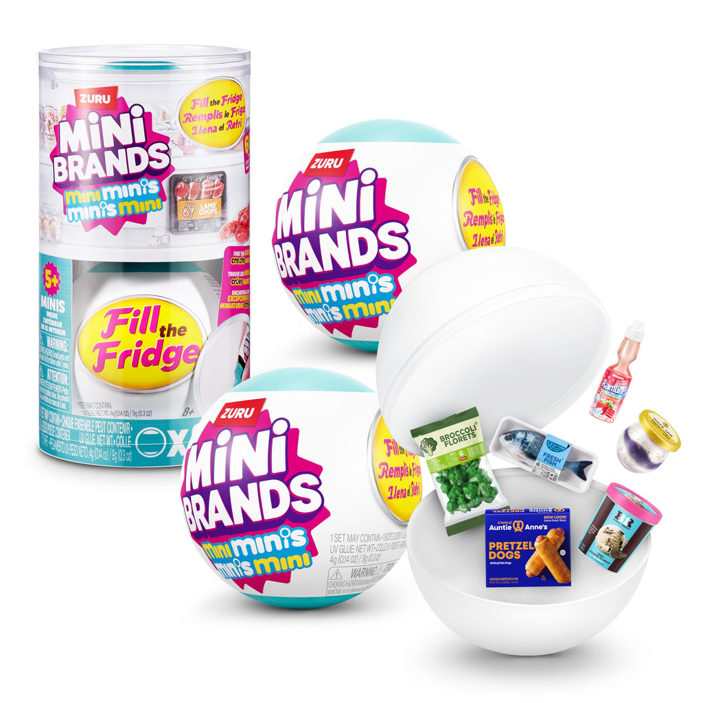 MINI BRANDS FILL THE FRIDGE