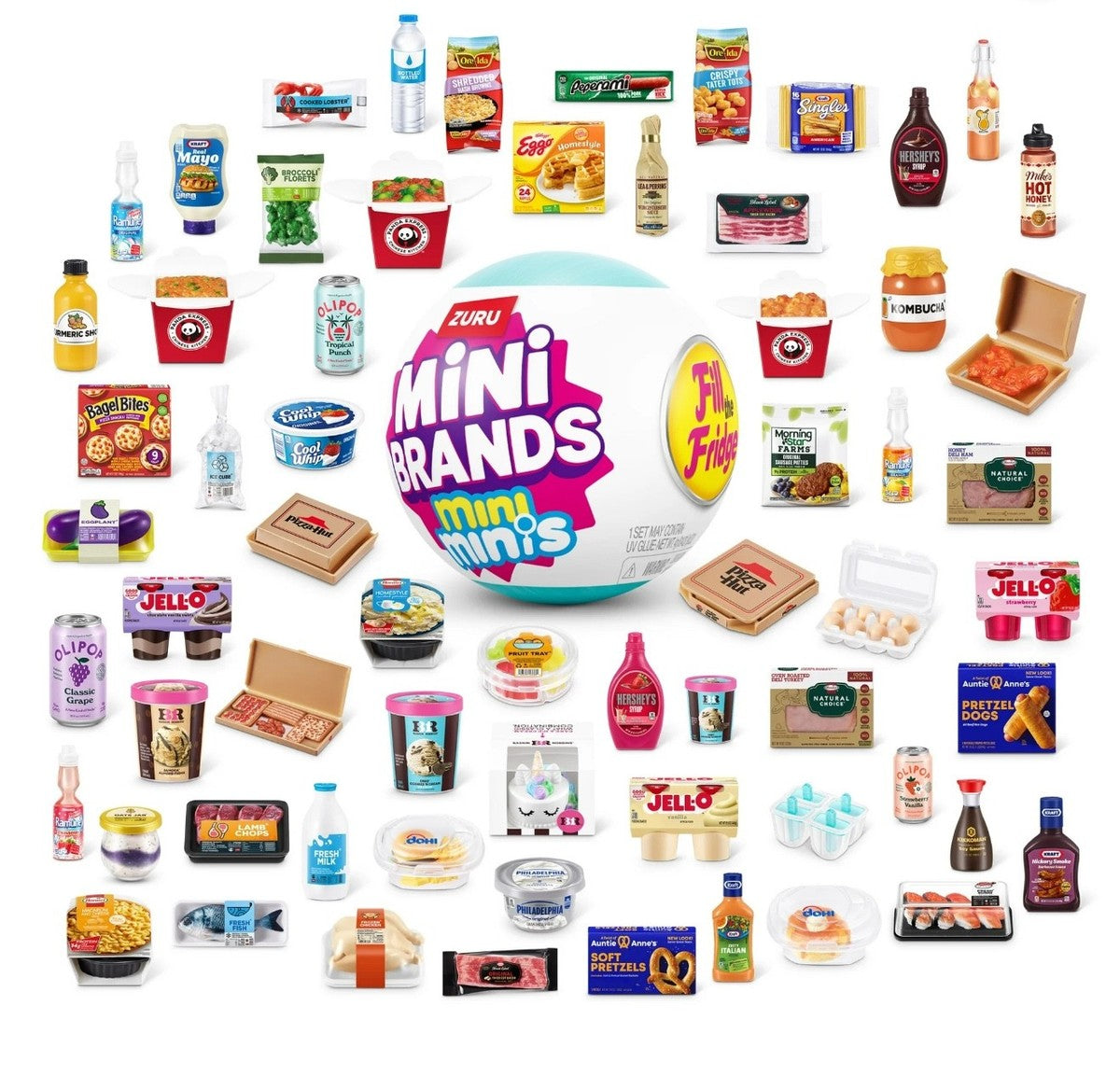 MINI BRANDS FILL THE FRIDGE