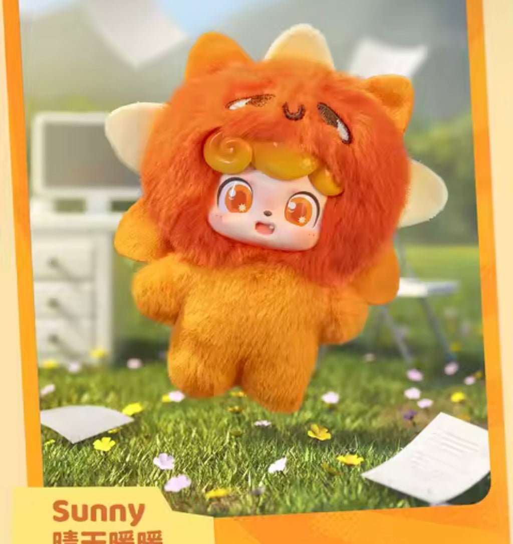 Q. Kid Weather Series Mini Plush Blind Box